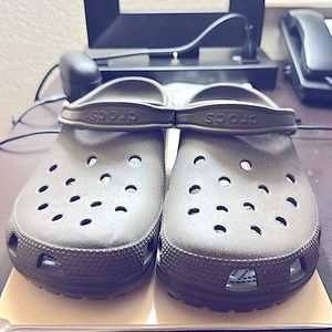 Size 13 brown Crocs
